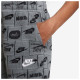 Nike Παιδικό σορτς Sportswear Club French Terry Allover Print Shorts